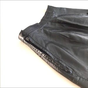 American Vintage Leather Skirt